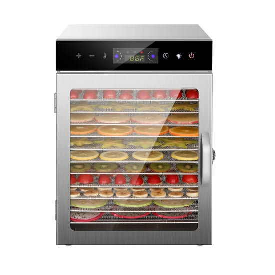 Best Cheap Fruit Meat Drying Machine Commercial Household Best Touchscreen Time Control 12-layer Food Dehydrator