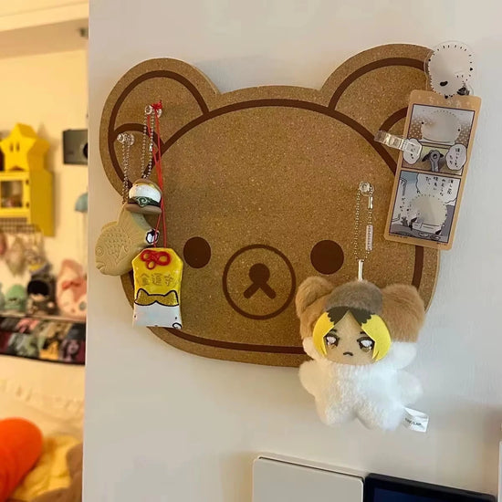 Cartoon Felt Board Home Decor Wall Decor Panel Felt Posters on The Wall Bear Wall Sticker Rilakkumas Children&