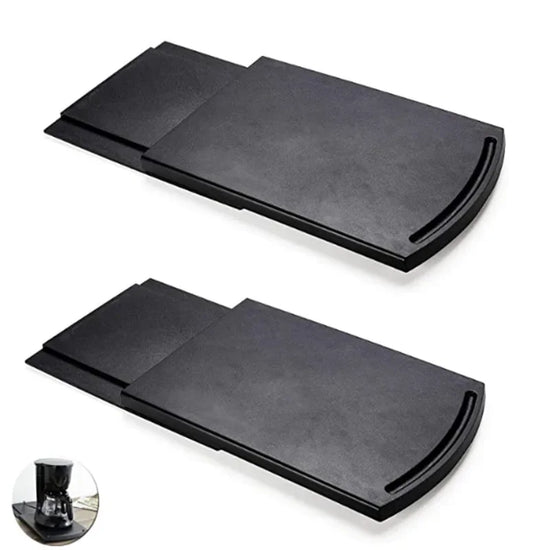 Kitchen appliance mobile rack, convenient sliding tray pad, for coffee machines, air fryers, desktop mixers, food processors