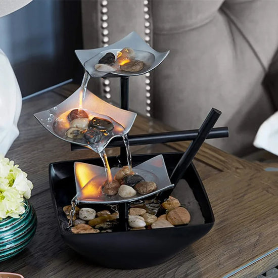 Running Water Decor Leisure Indoor Water Fountain